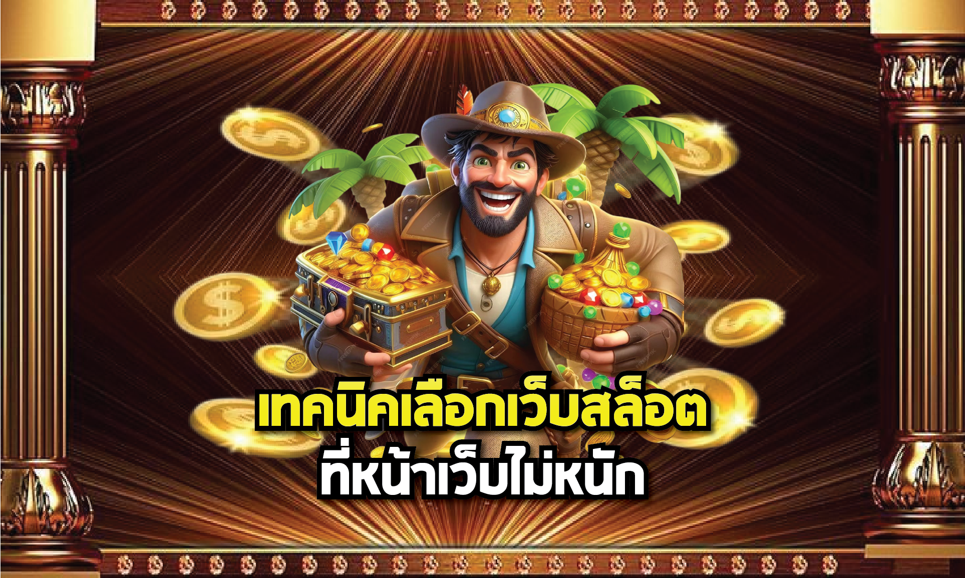 เทคนิคเลือกเว็บสล็อตที่หน้าเว็บไม่หนัก